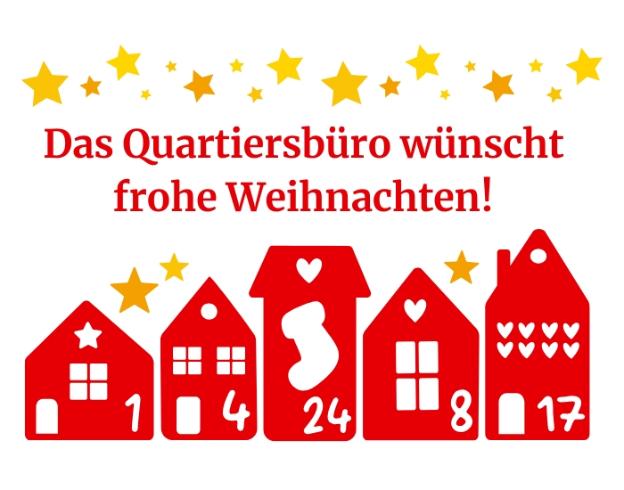 Weihnachtsgrüße des Quartiersbüros